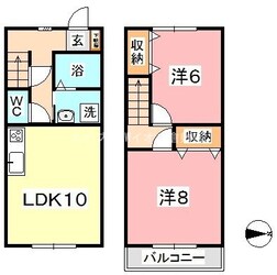 クリニエールの物件間取画像